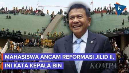 Kepala BIN Tanggapi Ancaman Reformasi Jilid II BEM SI