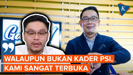 PSI Buka Peluang Dukung Ridwan Kamil Jadi Cagub DKI 2024