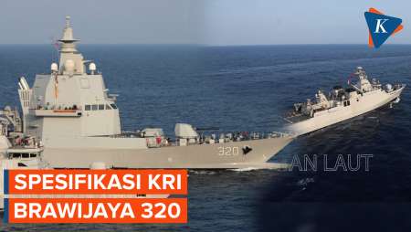 Kekuatan Baru TNI AL!  KRI Brawijaya-320, Mampu Hadapi Serangan Udara