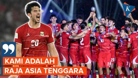Angkat Trofi FIFA ASEAN Cup, Baggott: Indonesia Raja Asia Tenggara!