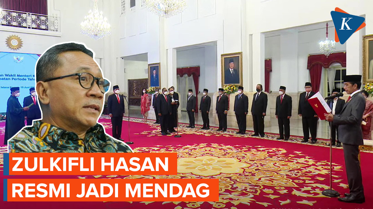 REVISI: Zulkifli Hasan Jadi Mendag, PAN Berterimakasih ke Jokowi