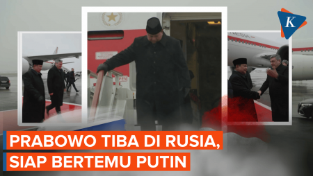 Momen Prabowo Tiba Di Rusia, Akan Bertemu Putin