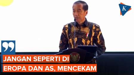 [FULL] Jokowi Ingatkan Kota-kota di RI Jangan Seperti di Eropa dan AS, Mencekam!