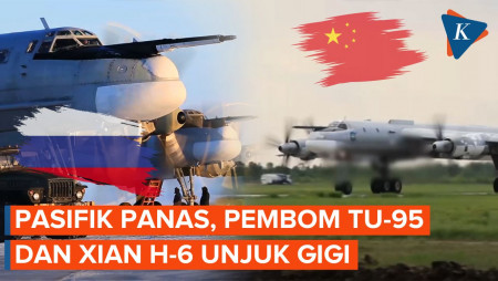 Pesawat Pembom Rusia-China Patroli Udara Bersama di Asia-Pasifik