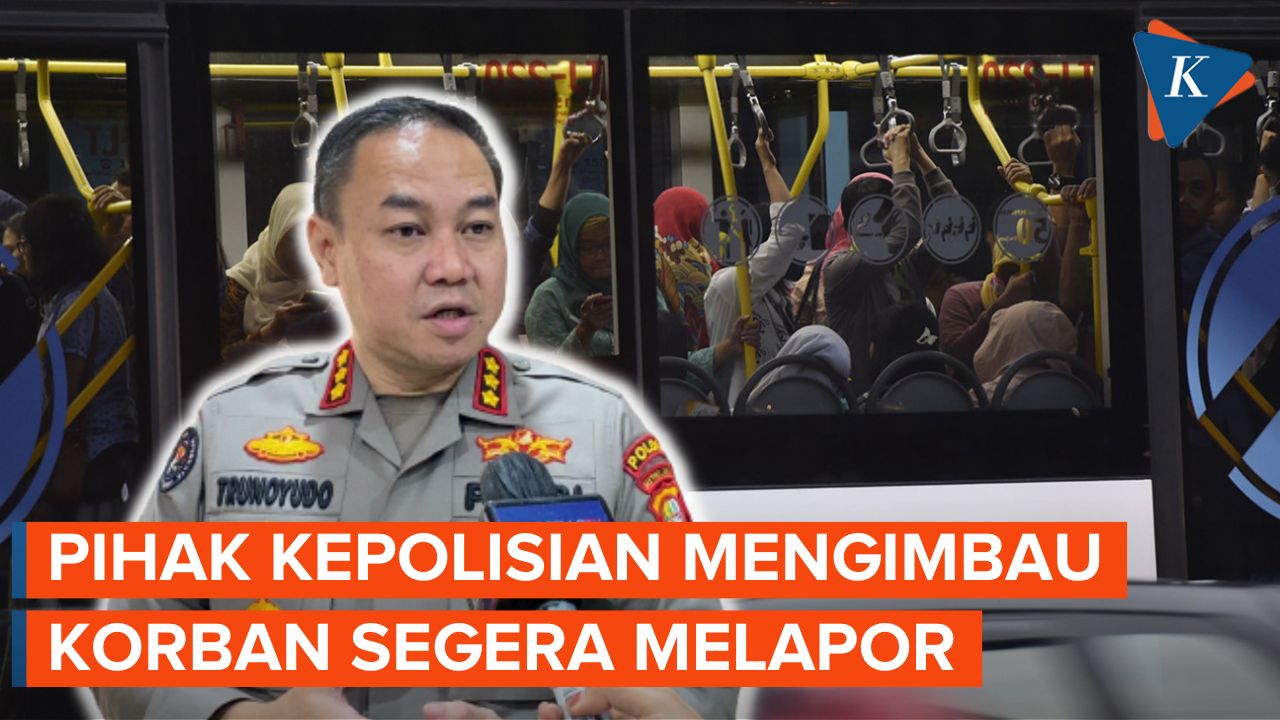 Polisi Minta Korban Pelecehan di Bus Transjakarta Monas-Pulogadung Melapor