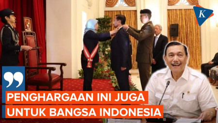 Luhut Dapat Bintang Kehormatan dari Singapura