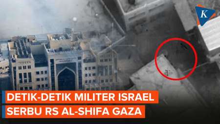 Israel Rilis Video Penyerbuan RS Al-Shifa, Klaim Ada Serangan dari Dalam Rumah Sakit