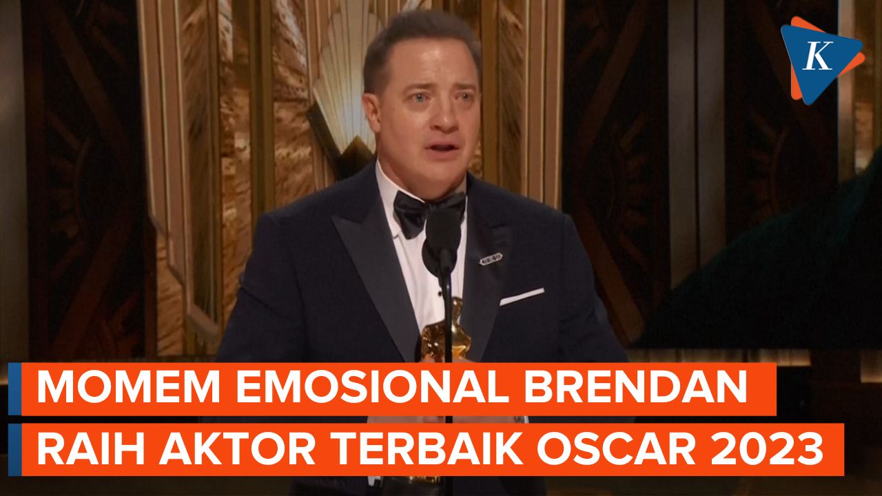 Momen Brendan Fraser Dinobatkan jadi Aktor Terbaik Oscar 2023 Setealh Sempat Diblacklist Hollywood
