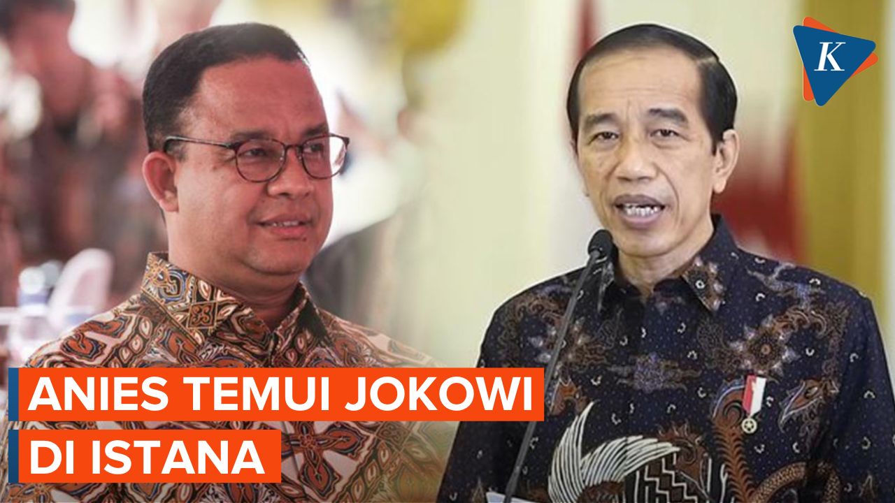 Isi Pertemuan Jokowi dan Anies di Istana