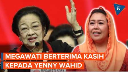 Megawati Berterima Kasih ke Yenny Wahid karena Dukung Ganjar-Mahfud