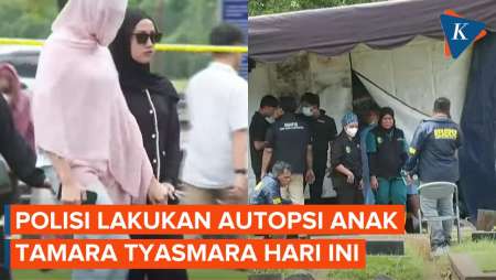 Polisi Bongkar Makam Anak Tamara Tyasmara untuk Diotopsi Hari Ini