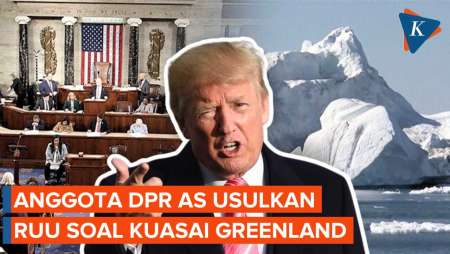 Anggota DPR AS Usulkan RUU Dukung Trump Caplok Greenland