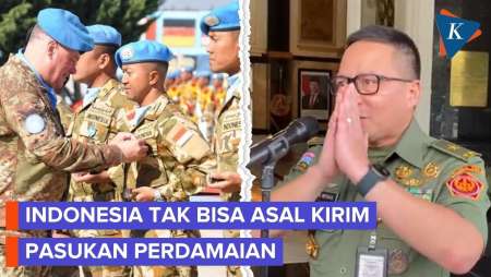Indonesia Tak Bisa Asal Kirim Pasukan Perdamaian