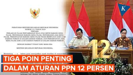 Tiga Poin Penting dalam PMK Terbaru yang Atur PPN 12 Persen Hanya untuk Barang Mewah