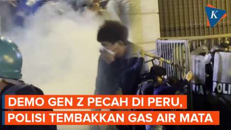 Setelah Nepal, Demo Gen Z Juga Meletus di Peru, Polisi Tembakkan Gas Air Mata