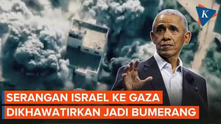 Obama Sebut Tindakan Israel ke Gaza Bisa Menjadi Bumerang