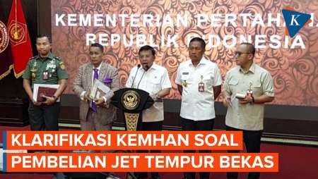 [FULL] Kemhan Bantah Isu Korupsi Pembelian Jet Tempur Bekas Mirage 2000-5