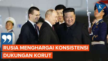 Putin Berterima Kasih pada Kim Jong Un atas Dukungannya ke Rsuia 