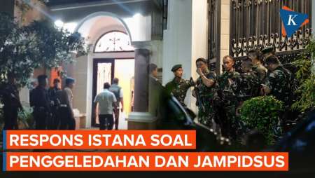 Istana Buka Suara Soal Polri Geledah Belasan Lokasi Dan Rumah Jampidsus Dijaga TNI