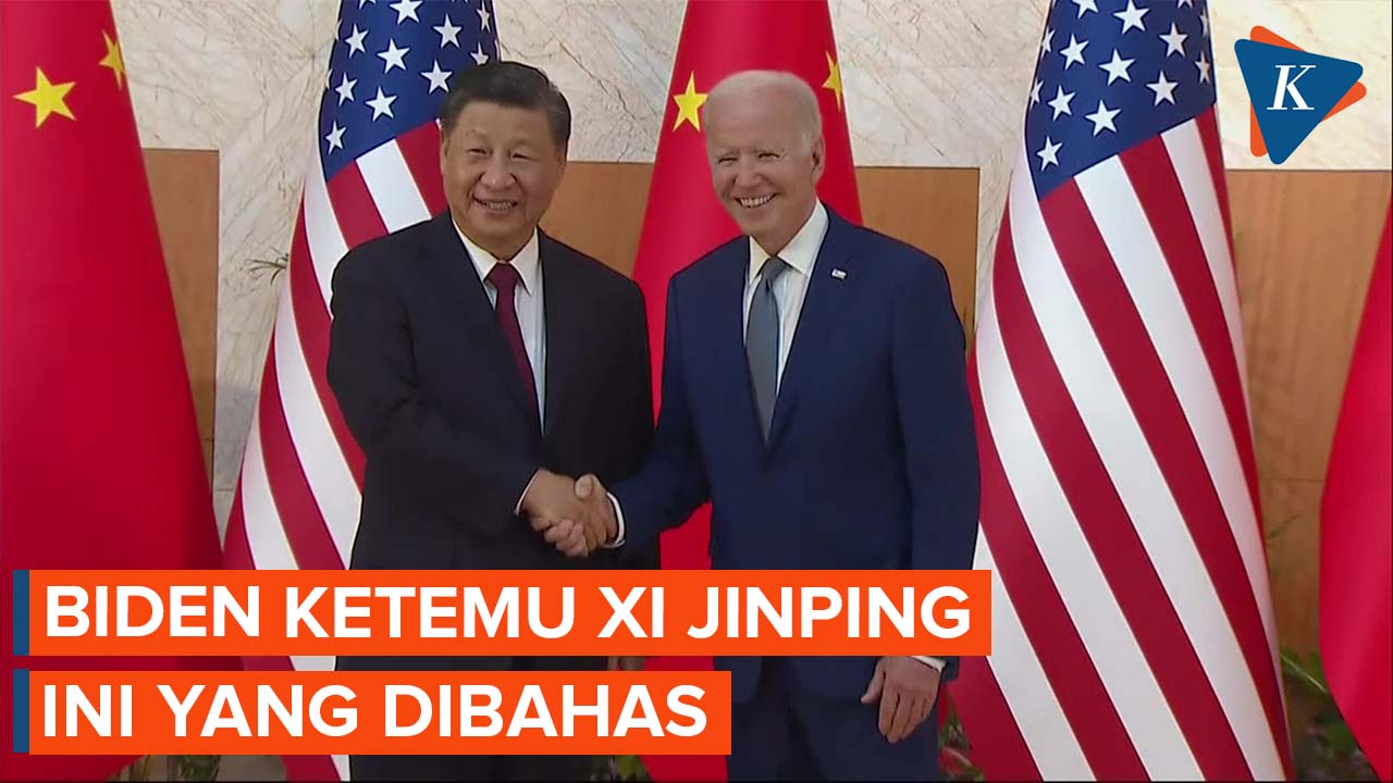 Joe Biden Bertemu Xi Jinping di Sela-sela Agenda G20