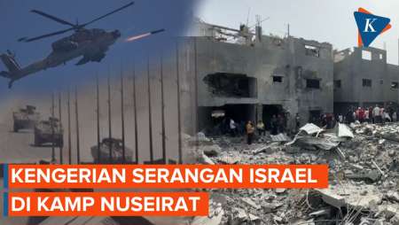 Warga Ungkap Kengerian Serangan Israel di Kamp Nuseirat, Korban Bergelimpangan di Mana-mana