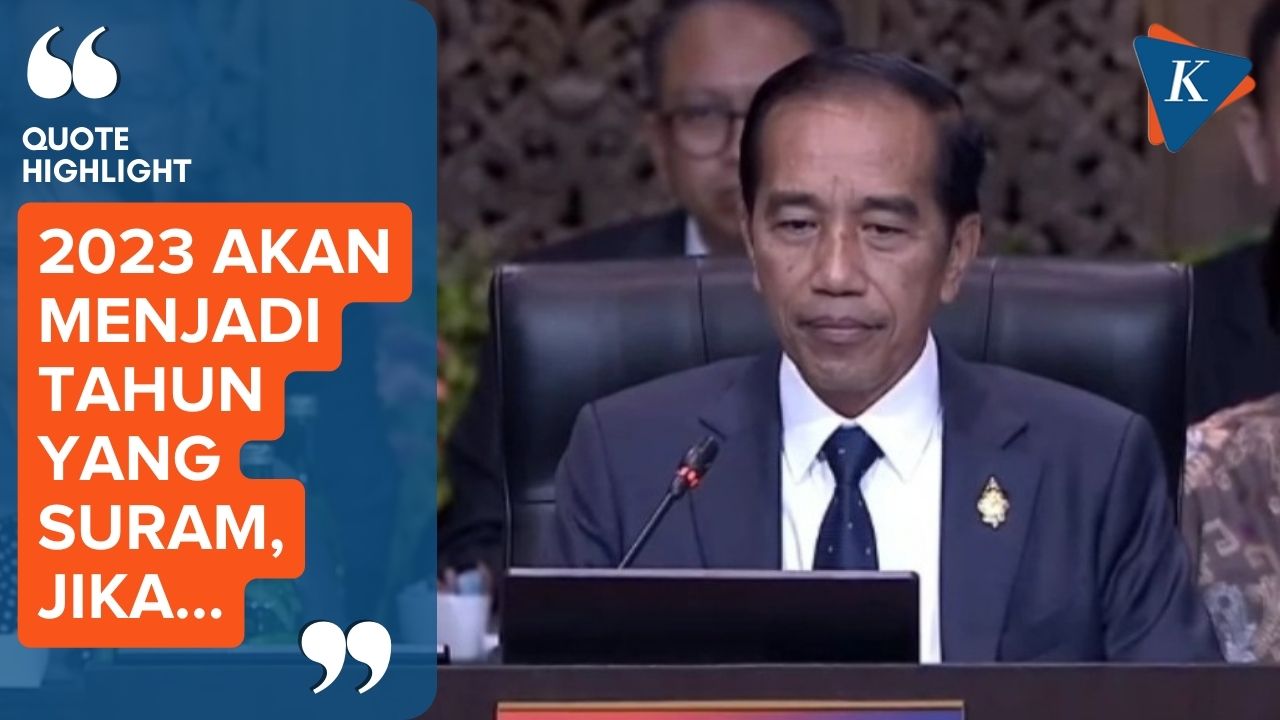 Jokowi Wanti-wanti 2023 Suram jika Dunia Tak Lakukan Ini