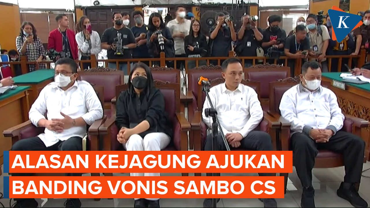 Jaksa Turut Ajukan Banding atas Vonis Ferdy Sambo Cs