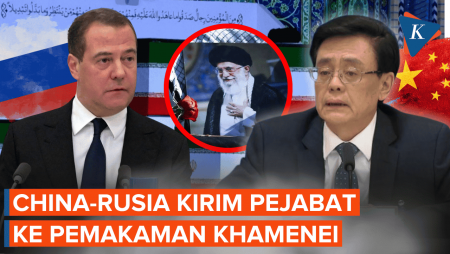 China-Rusia Kirim Pejabat Untuk Layat Ke Pemakaman Ali Khamenei