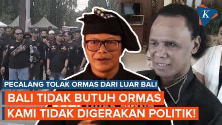 Pecalang Tolak Ormas Pimpinan Hercules Masuk Bali