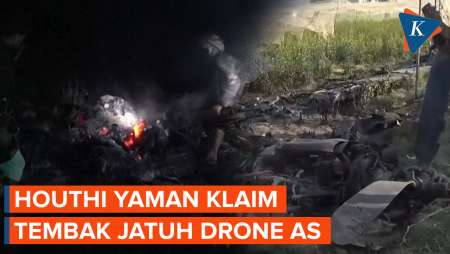 Lagi, Houthi Yaman Klaim Tembak Jatuh Drone MQ-9 Reaper Milik AS