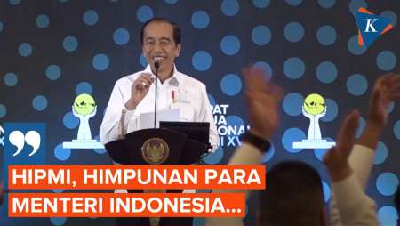 Momen Jokowi Bercanda soal Kepanjangan Hipmi