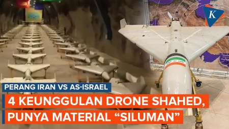 4 Alasan Drone Shahed Iran Susah Dilawan, Punya Material "Siluman"
