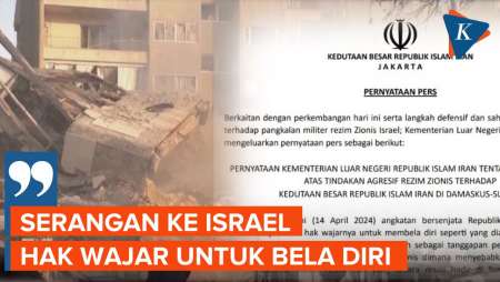 Kedubes Iran di Jakarta: Serangan ke Israel Sesuai Pasal 51 Piagam PBB