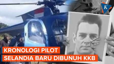 Kronologi Pilot Glen Dibunuh KKB, Helikopter Ikut Dibakar