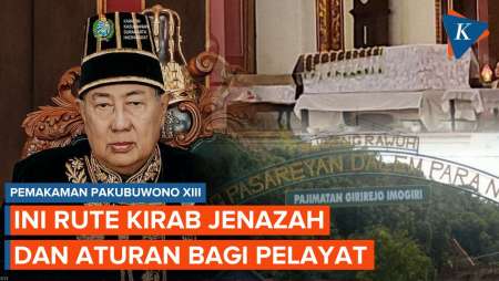 Pemakaman Pakubuwono XIII, Ini Rute Kirab Jenazah Dan Aturan Bagi Pelayat