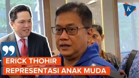 Soal Cawapres Prabowo, PAN “Pede” Erick Thohir Unggul Dibanding Airlangga