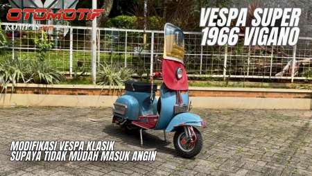 Vespa Super 1966 Vigano | Bukan Sekedar Kendaraan, Tapi Juga Gaya Hidup
