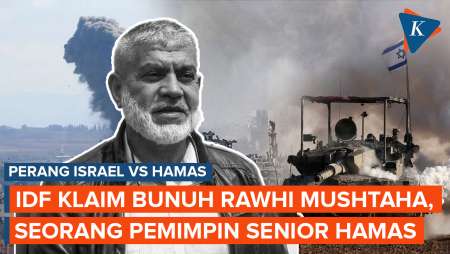 Militer Israel Klaim Tewaskan Komandan Senior Hamas, Rawhi Mushtaha