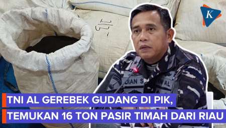 Truk Pasir Timah Ilegal Asal Riau Dibuntuti Intel TNI, Langsung Ditindak Di PIK