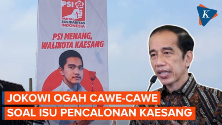 Kaesang Diisukan Maju Jadi Wali Kota Depok, Jokowi Ogah Cawe-cawe