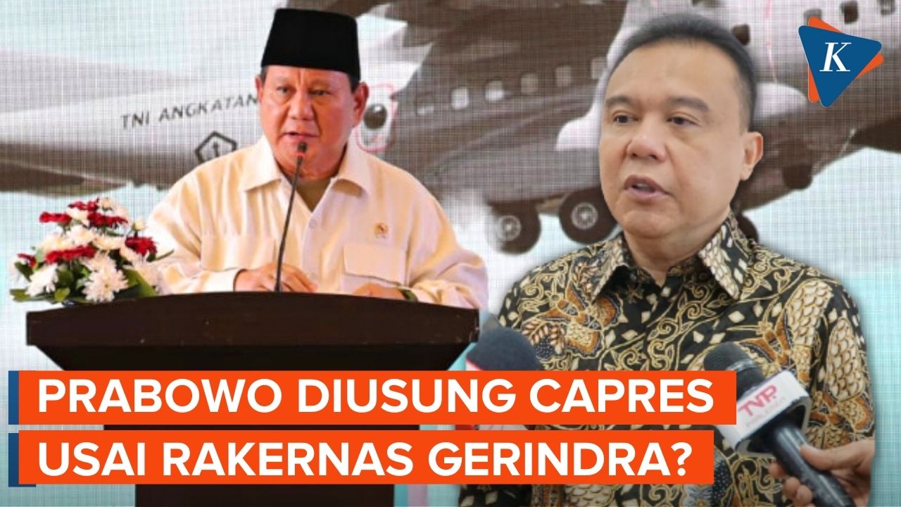 Gerindra Tunggu Keputusan Prabowo Maju jadi Capres di Rakernas