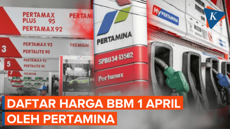 Tak Berubah! Ini Harga BBM Bulan April di SPBU Pertamina Se-Indonesia