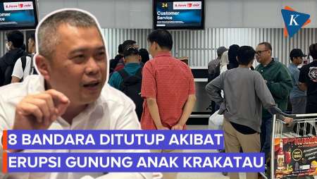 Erupsi Gunung Anak Krakatau, 8 Bandara Ditutup Termasuk Soekarno-Hatta