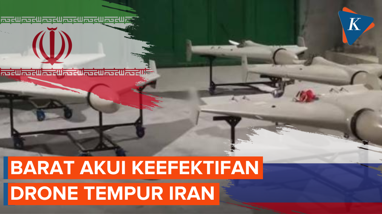 Iran Klaim Barat Mengakui Keefektifan Drone Tempur Buatannya