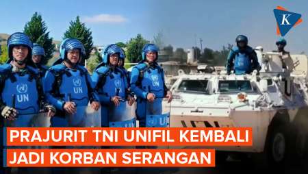 Lagi! Tiga Prajurit TNI Di UNIFIL Jadi Korban Ledakan Di Lebanon