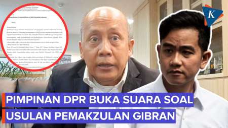 Beredar Surat Usulan Pemakzulan Gibran Dari Anggota F-Nasdem, Ini Kata Pimpinan DPR