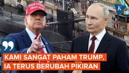Sindir Balik Trump, Moskwa: Kapal Selam Nuklir Rusia Tersebar di Seluruh Lautan Dunia