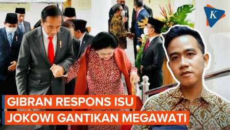 Respons Gibran soal Usulan Jokowi Jadi Ketum PDI-P Gantikan Megawati