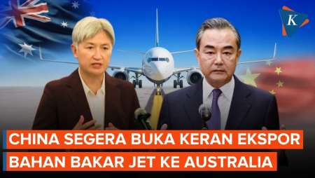 China Siap "Buka Keran" Pasokan Bahan Bakar Jet Untuk Australia