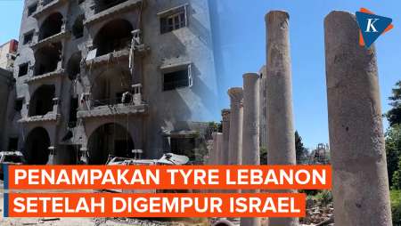Penampakan Kota Tertua di Dunia Porak-poranda akibat Terus Digempur Israel